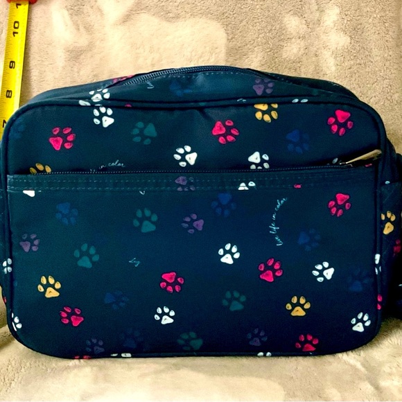 Paws Navy Lug Carousel XL crossbody, barely used - Picture 4 of 5